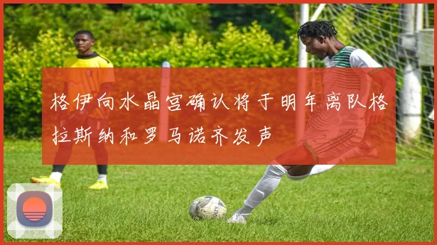 格伊向水晶宫确认将于明年离队格拉斯纳和罗马诺齐发声